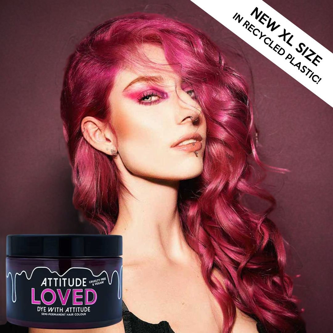Attitude Hair Dye - Loved Semi permanente haarverf - Roze